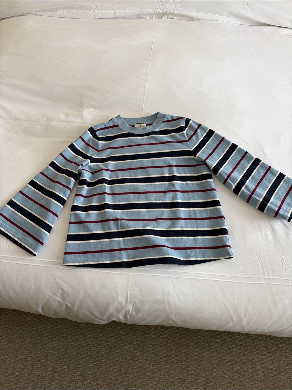 TUCKERNUCK
Blue Collegiate Stripe Adler Tee